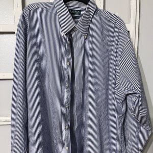 Lauren by Ralph Lauren Dress Shirt Size 18 1/2